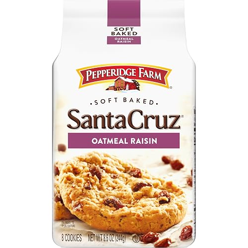 PEPPERIDGE FARM SOFT BAKED Oatmeal Raisin Cookies, 8.6 oz. Bag
