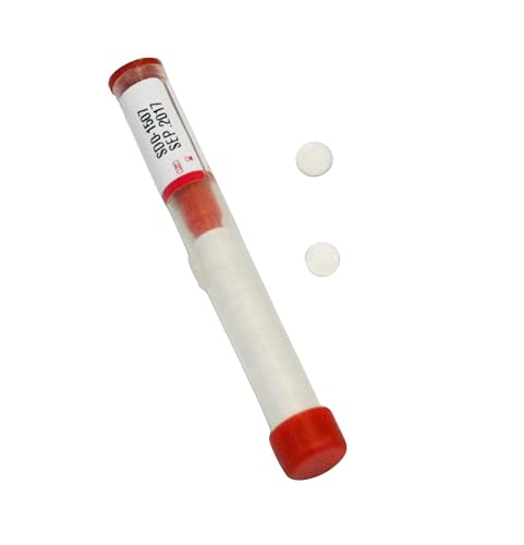 Innovating Science Blank Sterile Antibiotic Sensitivity Discs, 6mm, 50 Pack | Control Reference for Antibiotic Disks, Sterile Disks for Cleaner Setup, Reclosable-Cap Tube, Made in USA, Microbiology Labs
