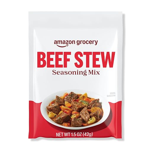 Amazon Grocery, Beef Stew Seasoning Mix, 1.5 Oz