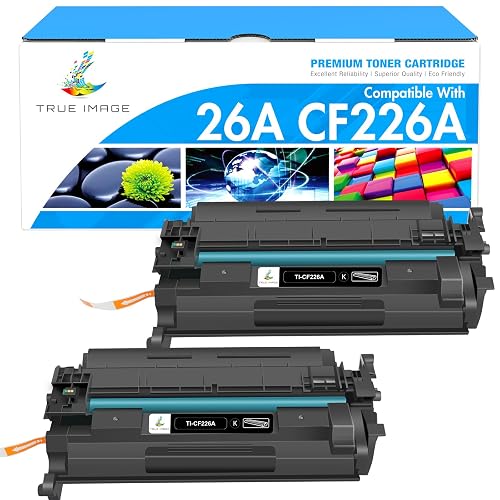 CF226A 26A Toner Cartridge for HP Printer 26X CF226X M402n MFP M426fdw | Compatible for HP 26A CF226A LaserJet Pro MFP M402dn M426 M402d M402dw M426fdn M402 M426dw Printer Ink (Black, 2-Pack)