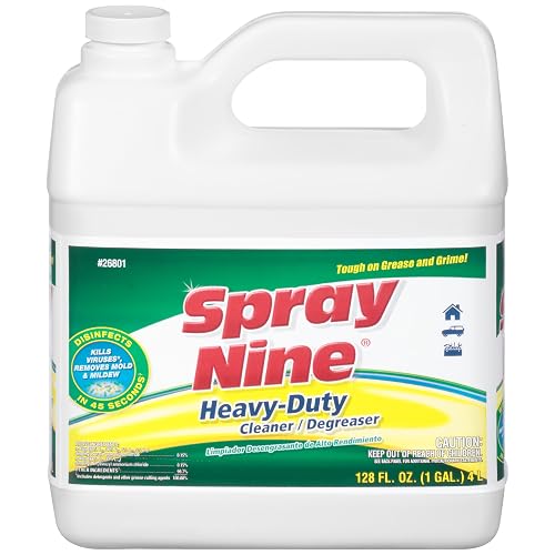 Spray Nine 26801 Heavy Duty Cleaner, Degreaser & Disinfectant, 1 Gal