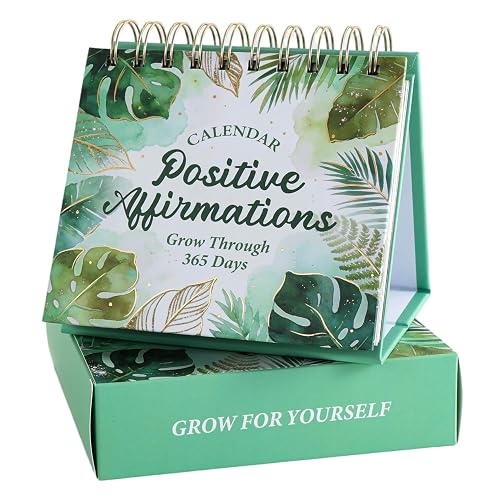 Daily Flip Calendar Dinner Global Delicacies, Every Page in the Perpetual Calendar Has Date & Global Cuisine Introductions, Desk Office Home Decor for Women Men Gifts Desk Accessories for Girls (Plants Theme 1)