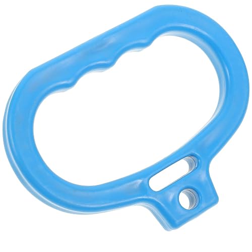 SOIMISS Blue Plastic Trash Can Handle Ring Replacement Anti Slip Grip | Comfortable Handhold, Sleek Modern Styling, Quick Installation Accessory for Sanitation Workers, Janitorial Staff,