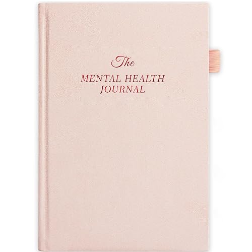 5 MINUTES A DAY Mental Health Journal, 91-Day Guided Journal, Pink | A5 Size, Anxiety Journal for Women, Self-Care Journal, ADHD Planner, Mood Tracker, Positive Thinking, Mental Wellness Gift