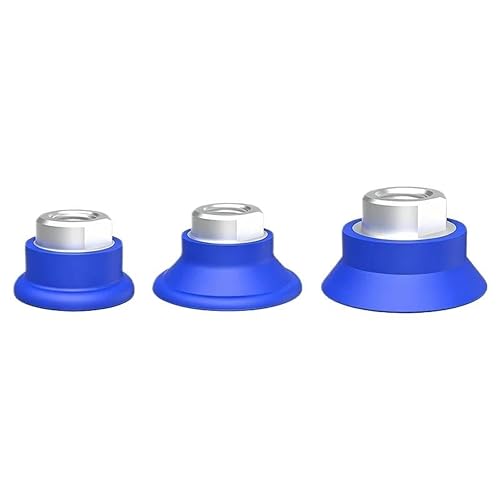 Pneumatic Vacuum Suction Cups SAF SAB 30-125mm Single Double Layer | Industrial vacuum cups for automation, packaging, and material handling. Durable NBR, G1/4 G3/8(SAB30 G1/4)