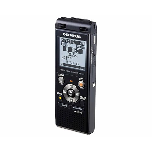 Olympus WS-853 Digital Voice Recorder - 4.1 cm (1.6") LCD - 8 GB Flash Memory