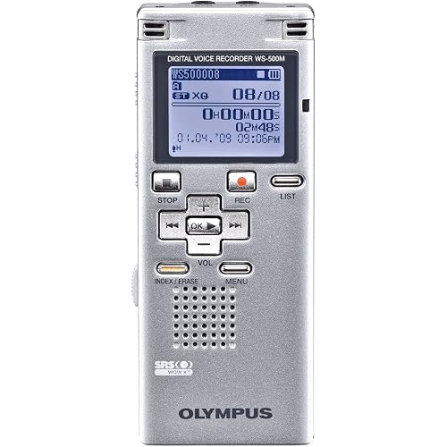 Olympus WS-500 Digital Voice Recorder (Silver)