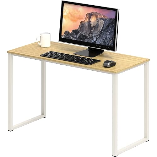 SHW Mission 32-Inch Home Office Computer Desk, Oak