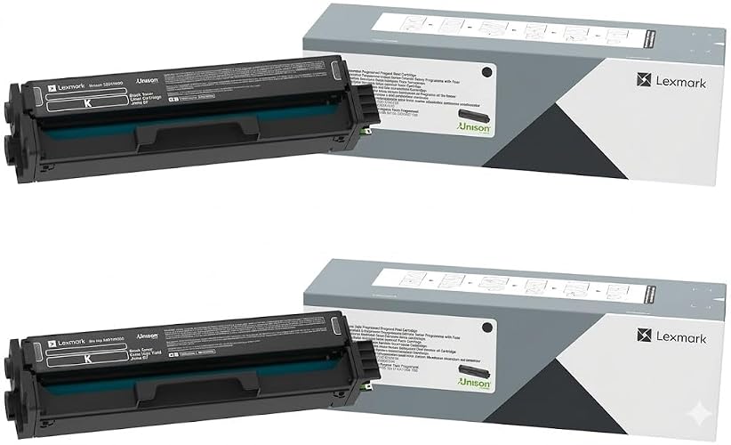Lexmark 20N10K0 Black Return Program Toner Cartridge 2-Pack for CS331, CX331
