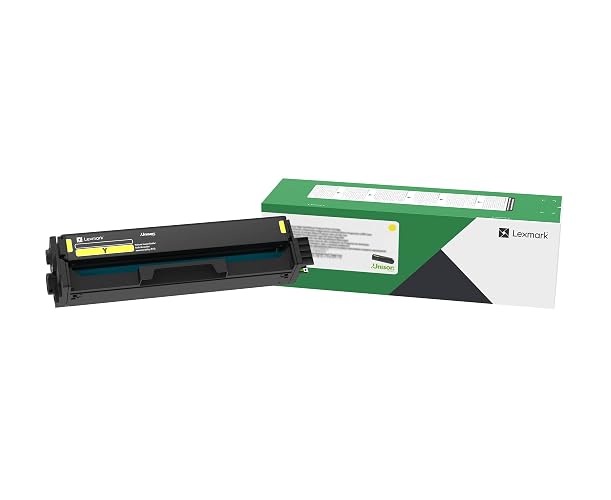 Lexmark 20n1hy0 Return Program High-Yield Toner, 4,500 Page-Yield, Yellow | Yellow high yield printing with 4500 page yield for Lexmark CS331dw, CX331adwe and CX431adw