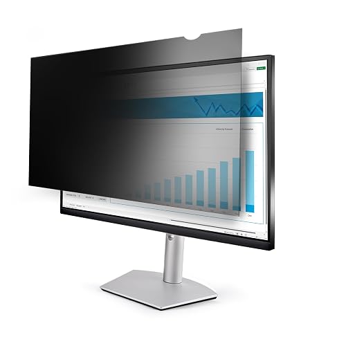 StarTech 31.5in 16:9 Computer Monitor Privacy Screen, +/-30 Deg. View | Anti-Glare Privacy Filter, Monitor Screen Protector