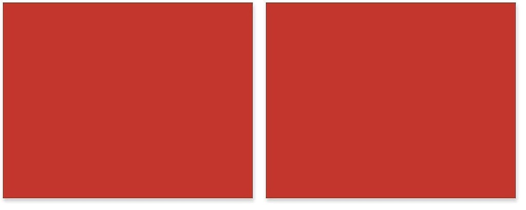 Pacon 54751 Peacock Four-Ply Railroad Board, 22 x 28, Red, 25/Carton (Pack of 2)