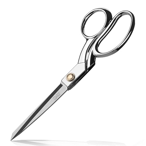 Mr. Pen- Premium Tailor Scissors, 8-Inch | Heavy Duty Carbon Steel Sewing & Fabric Scissors, Tailor Shears, Ultra-Sharp for Smooth Cutting