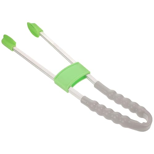 Plastic Garbage Clamp Grab Tool for Outdoor Trash Pickup | Lightweight Plastic Build, Comfortable Grip, Smooth Surface, Portable Design, for Trash and High Shelves Random Color