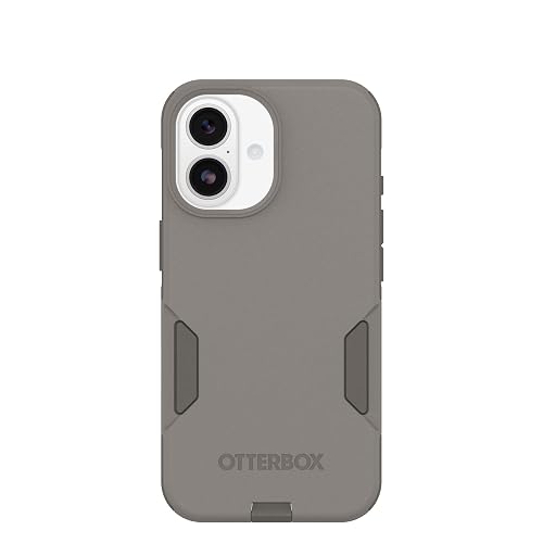 OtterBox iPhone 17 Commuter Series Case - Grey Comfort - Thin & Protective iPhone Case, Dual-Layer, Impact Absorbing iPhone Case