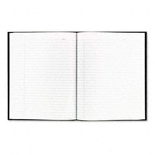 Blueline Business Notebooks Black 9.25x7.25 192 Sht Ruled A9 Pack Of 5