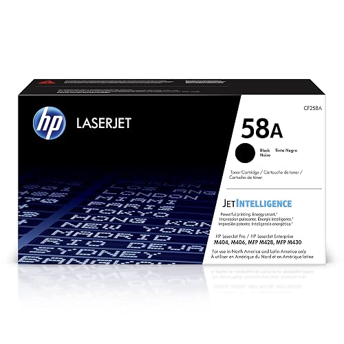 HP 58A (CF258A) Black Original Toner Cartridge
