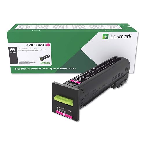 Lexmark 82K1HM0 CX820 Magenta High Yield Return Program Cartridge Toner