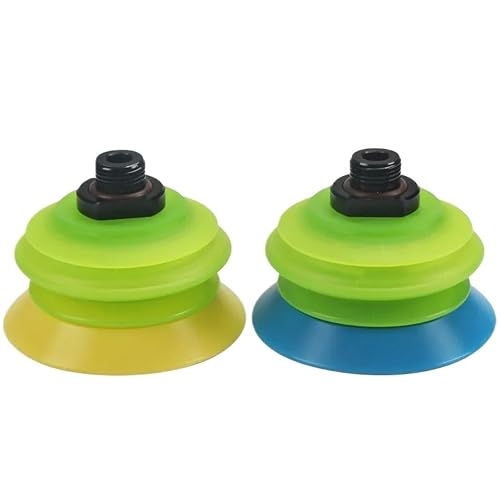 Vacuum Suction Cup for Corrugated Box Handling Robot Gripper | FX77 PU suction cup, G3/8 Male Thread, anti-leak grip for textured cartons, robot arm end effector(FX55T50-01)