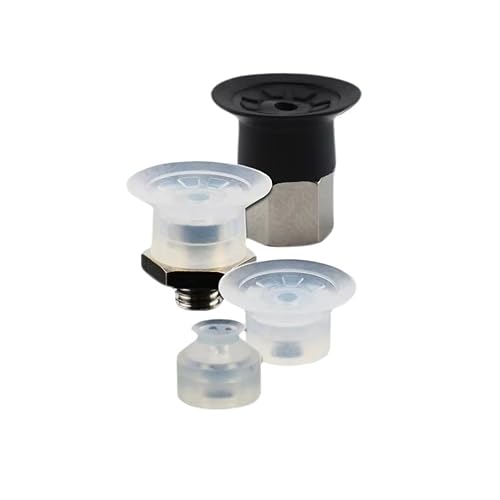 ZP3 Series Ribbed Vacuum Suction Cups Pneumatic Manipulato | Ribbed grip, stable suction, M5/M4 fittings, durable pneumatic parts(ZP3-10UMN)