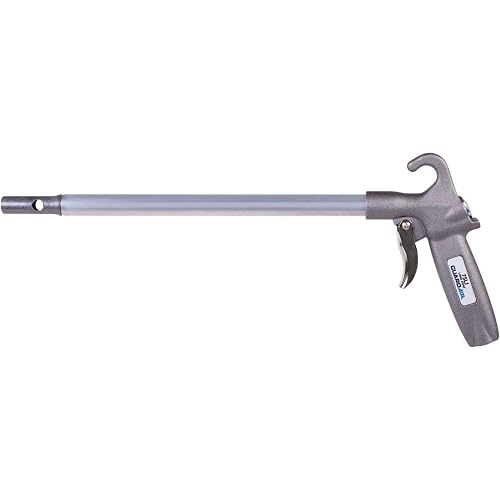 Guardair Long John Safety Air Gun with 36-Inch Aluminum Extension, High Performance OSHA Compliant Alloy Nozzle, Gray/Silver (75LJ036AA)
