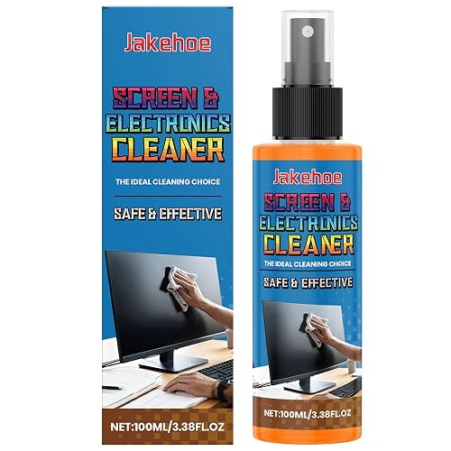 Screen Cleaner Spray for Electronics | Streak-Free, LCD, LED, OLED & TV Compatible, MacBook, Laptop, Computer Monitor, iPhone, iPad Compatible