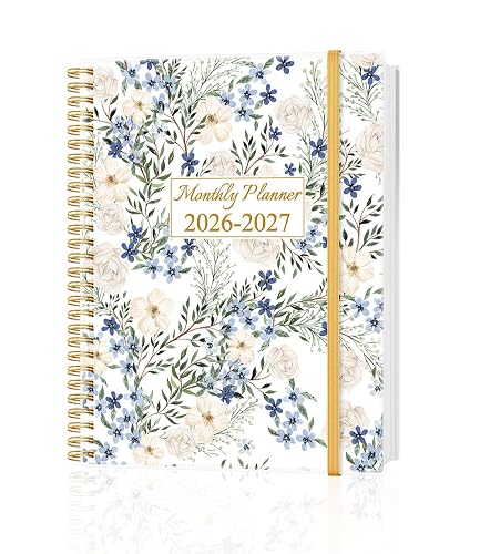 Tuun Fuplan 2026-2027 Monthly Planner, Aug 2026-Dec 2027, 8.5 x 11 | 17-month planner for August 2026-December 2027 with monthly spreads, goals, tasks, notes, trackers, and reference pages.