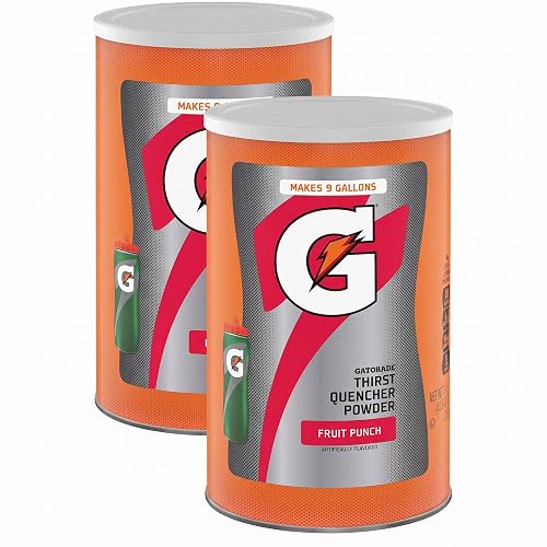 Gatorade Thirst Quencher Powder, Fruit Punch | 76.5 oz | Pack of 2