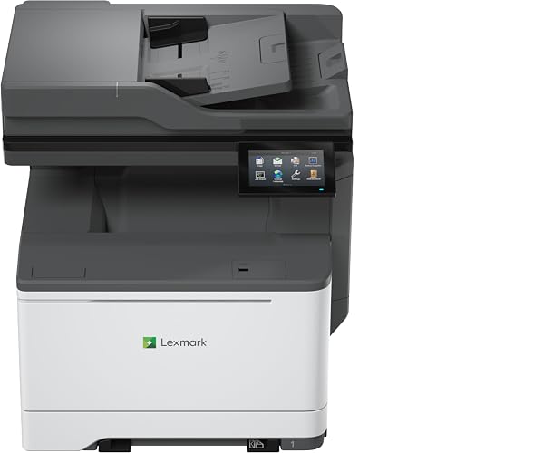 Lexmark LexmarkCX532adwe MFP Color Laser Printer with Touch Screen, Laser Printer Technology, USB connectivity, and Color Output (50M7040)