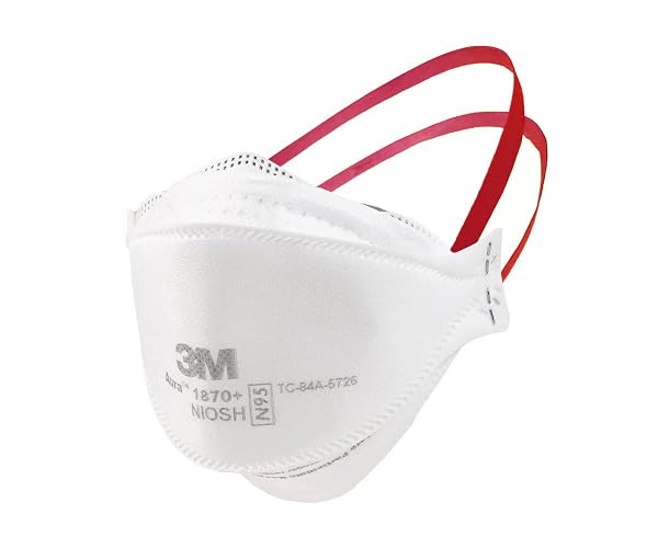 3M- Aura 1870+ Niosh Certified - Pack of 20, White