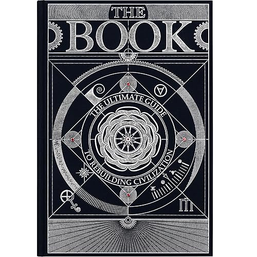 The Book. The Ultimate Guide to Rebuilding a Civilization | Inspirational Science Books for Adults - Unique Artifact - Knowledge Encyclopedia with Detailed & Catchy Illustrations