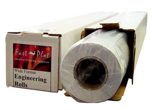 FastPlot Premium Coated Bond Plotter Paper - 60" x 100' 2" Core / 1 Roll