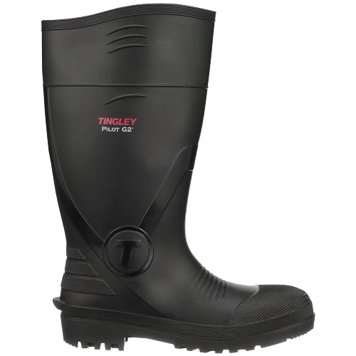 TINGLEY Unisex-Adult Plain Toe Rain Boot