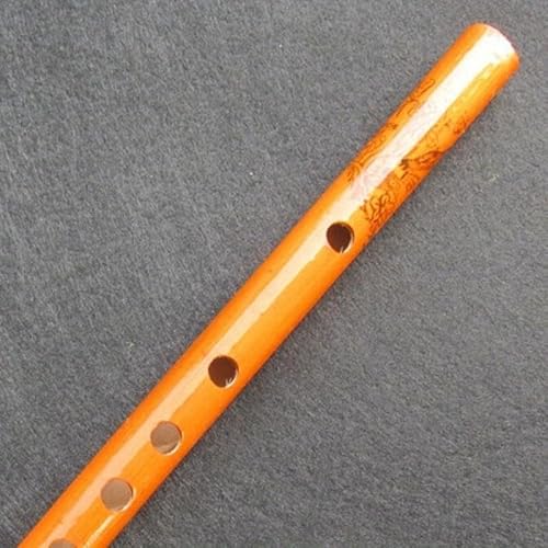 1Pc Chinese Traditional 6 Hole Bamboo Flute Clarinet Musical Instrument Wood Color