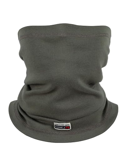 TICOMELA FR Neck Gaiter 7oz Lightweight Flame Resistant Welding Hood Face Mask, NFPA2112 CAT2 Fire Safety Protection