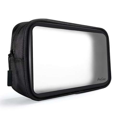 ProCase Gadgets Bag Pouch Electronics Accessories Organizer Travel Gear Storage Case Bag for Hard Drive Mouse USB Cables Power Bank Charger Power Adapter Cord Plug