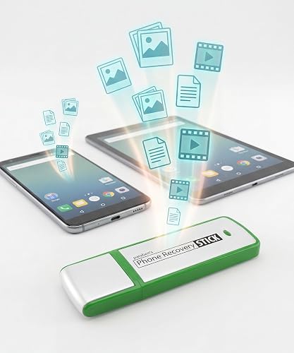 Phone Recovery Stick Cell Phone Data Backup & Analysis Device for Android | This device helps analyze messages, contacts, photos, and videos from Android devices, compatible with Windows.