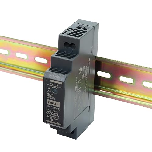 OMCH HDR-15-5 DIN Rail Power Supply 15W 5V 2.4A Ultra Slim | Features high efficiency, low standby consumption, and multiple safety protections for dependable operation.