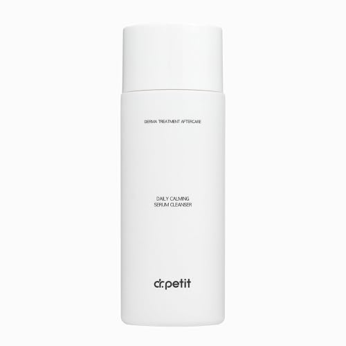 dr.petit Daily Calming Serum Cleanser - Hydrating Facial Cleanser for Sensitive Skin, Non-Stripping, Dermatologist Tested, Korean Skincare