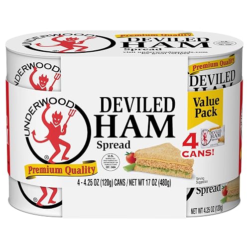 Underwood Deviled Ham Spread, 4.25 Ounce (Pack of 4)
