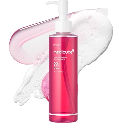 medicube PDRN Jelly to Foam Cleanser - Gentle Low pH Hydrating Cleanser | Hydrating Daily Face Wash with PDRN, Collagen & LHA - For All Skin Types, Korean Skincare, 200ml