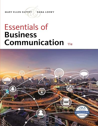 Essentials of Business Communication-E-Book, 011 Edition, Kindle Edition