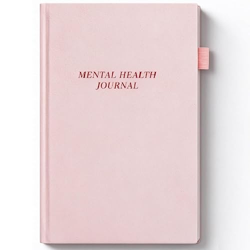 Mental Health Journal for Women, 91-Day Anxiety & Guided Journal | Self Care Journal with Prompts, Mood & Habit Tracker, Just Take 5 Minuets Everyday for Personal Growth, Blush Pink