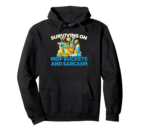 Cleaner Housekeeping Janitorial - Sanitation Cleaner Pullover Hoodie