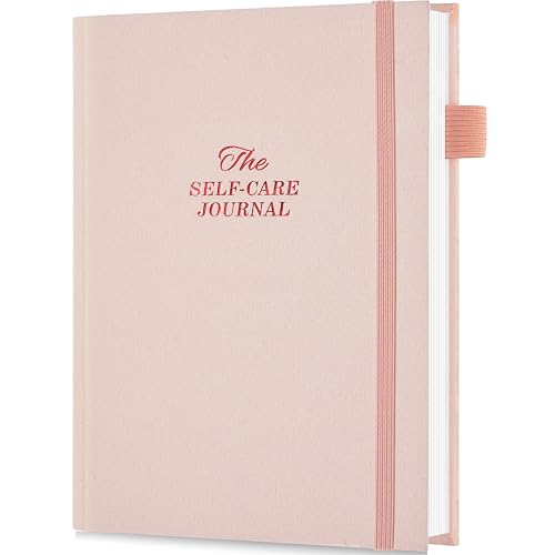 5 MINUTES A DAY Self-Care Notebook, Wellness & Daily Reflection Gratitude Journal & Mood Tracker for Women Self Care Planner, A5 Size (Pink)