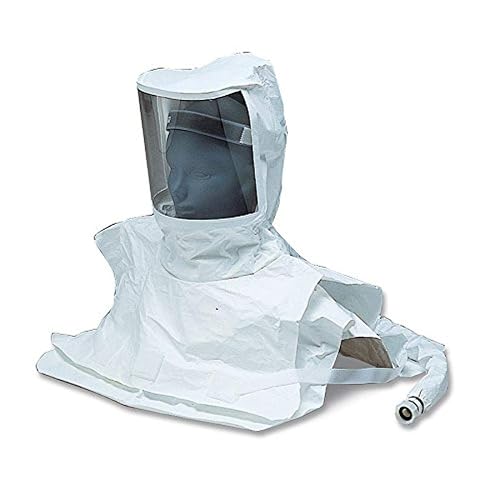 Allegro Industries 9911-10 Replacement Double Bib Maintenance Free Tyvek Hood CF SAR (Low and High Pressure), Standard