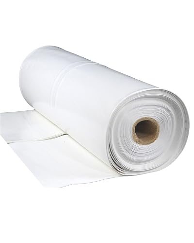 CPP 20’ x 89’, 7 Mil White Industrial Shrink Wrap - Boat Shrink Wrap for Winterization & Transportation - Puncture/Tear- Resistant & Waterproof High-Strength Plastic Wrap with UV & Weather Protection