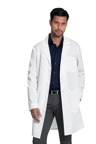 Cherokee Lab Coat for Men or Women with 3 Pockets and Center back length 38" CK460