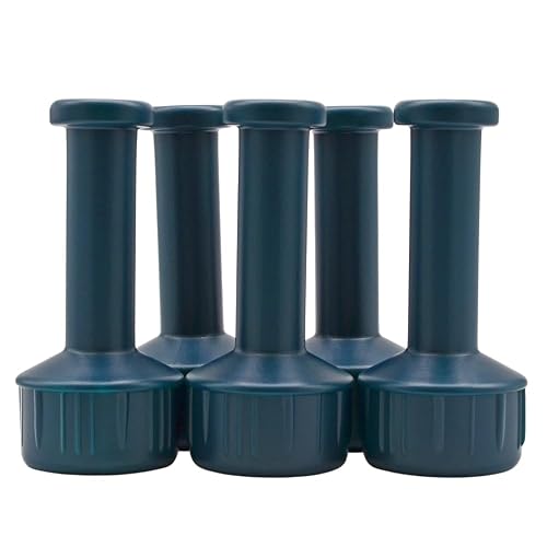 WOD SFD5 Industrial Mini Hand Stretch Wrap Film Plastic Dispenser - Used for Storage Moving, Pallet Wrap, Packaging, Wrapping: Fits 3 in Core (Pack of 5)