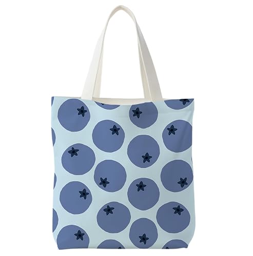 BNHJKFQZ Canvas Tote Bag 15x15 Inches for Women,Aesthetic Reusable Grocery Tote for Shopping Travel Beach School Gifts